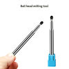 High Hardness Ball Nose 1.0mm PCD Milling Tools