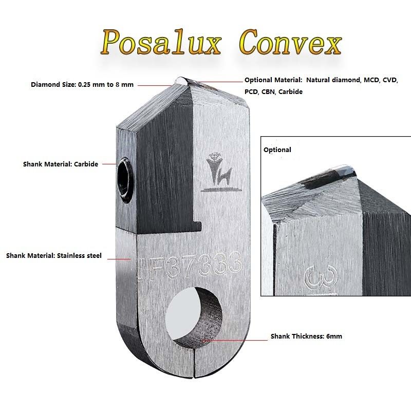 China Wear Resistance CV Posalux Diamond Tools factory